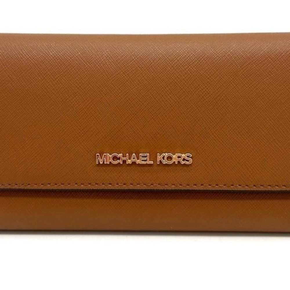 Michael Kors Tan Leather Wallet